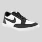 Low-top Casual Sneaker Shoes (Black/White)
